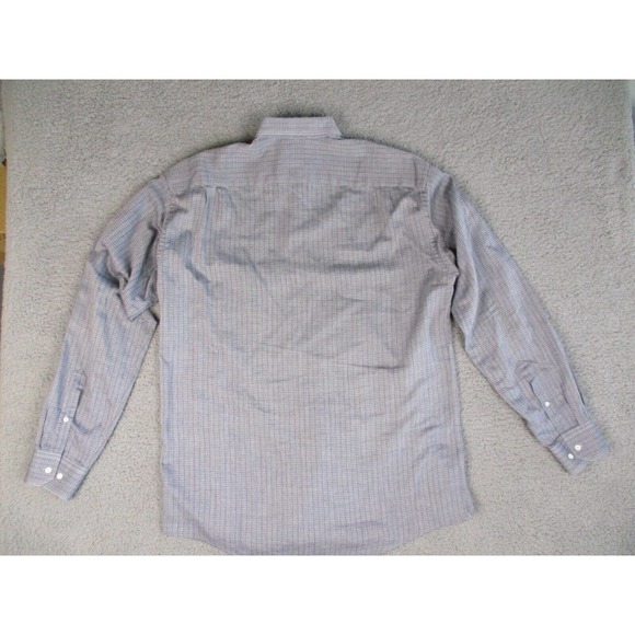 Hugo Boss Dress Shirt Men's Size 15.5 / 39 Gray Blue Button Down Long Sleeve - Picture 6 of 12